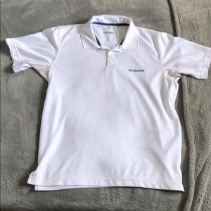 White Columbia Collared Shirt